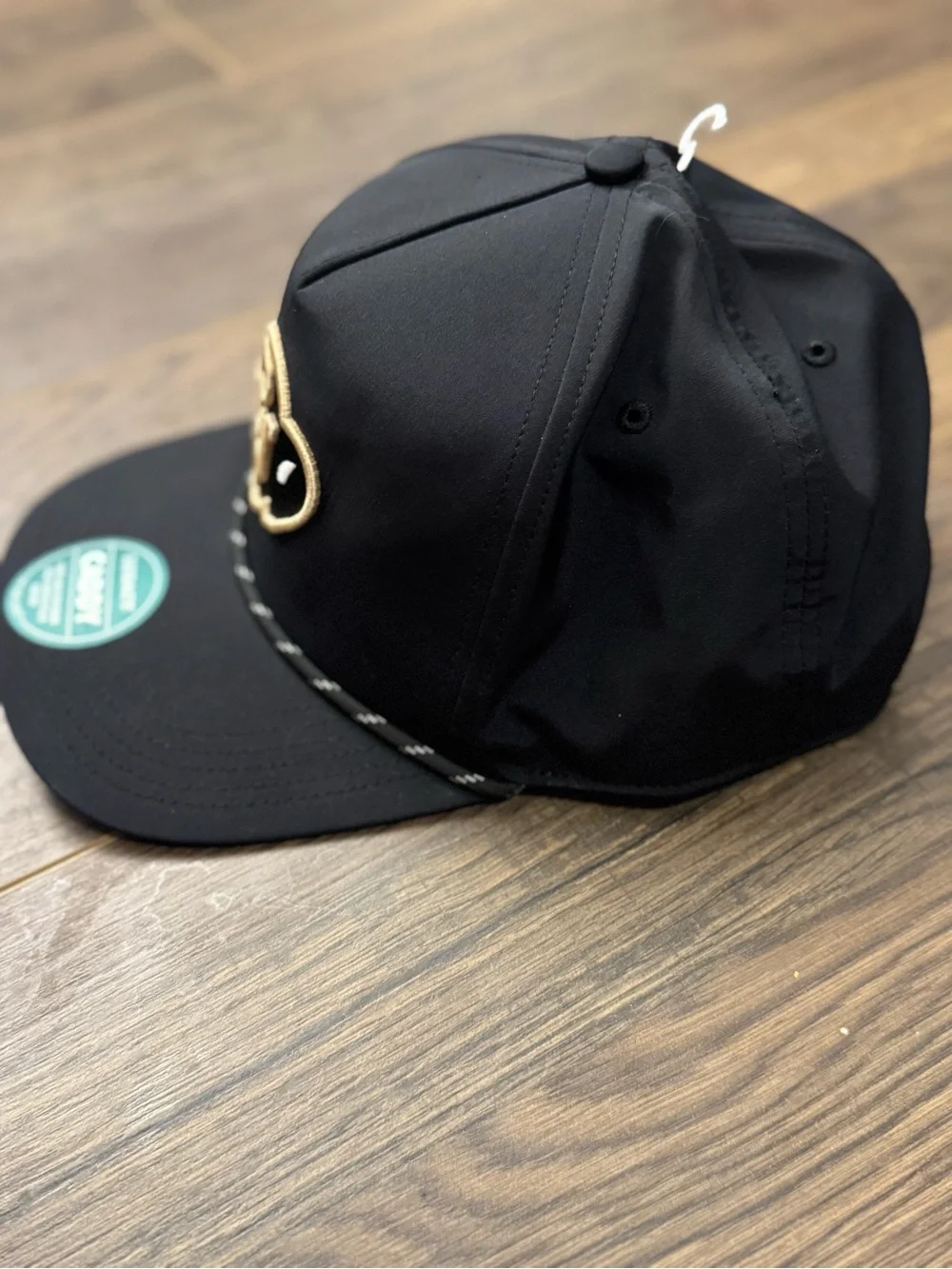 Black Legacy Caddy University of Colorado Buffaloes Snapback Hat with Rope